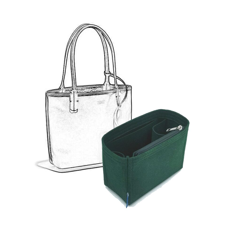7810 Anjou Mini Organizer,Anjou Mini Insert,Purse Insert Organizer.Green